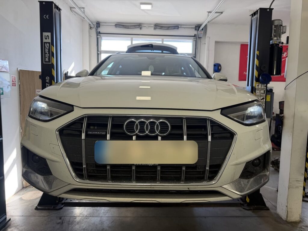 Audi A4 Allroad quattro v dielni Autochiptuning Čadca – dodatočné parkovacie senzory