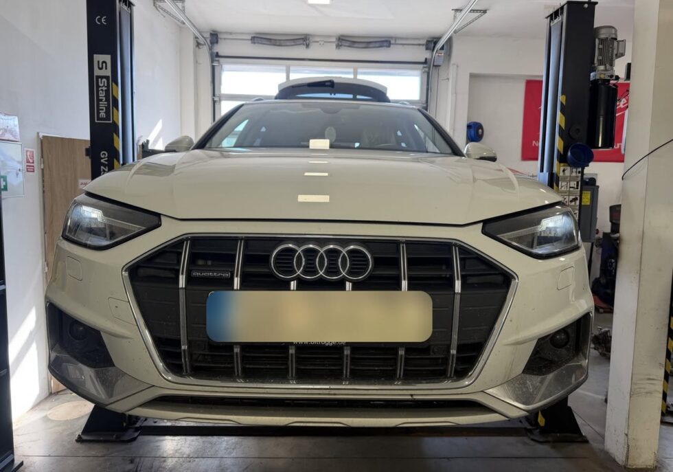Audi A4 Allroad quattro v dielni Autochiptuning Čadca – dodatočné parkovacie senzory